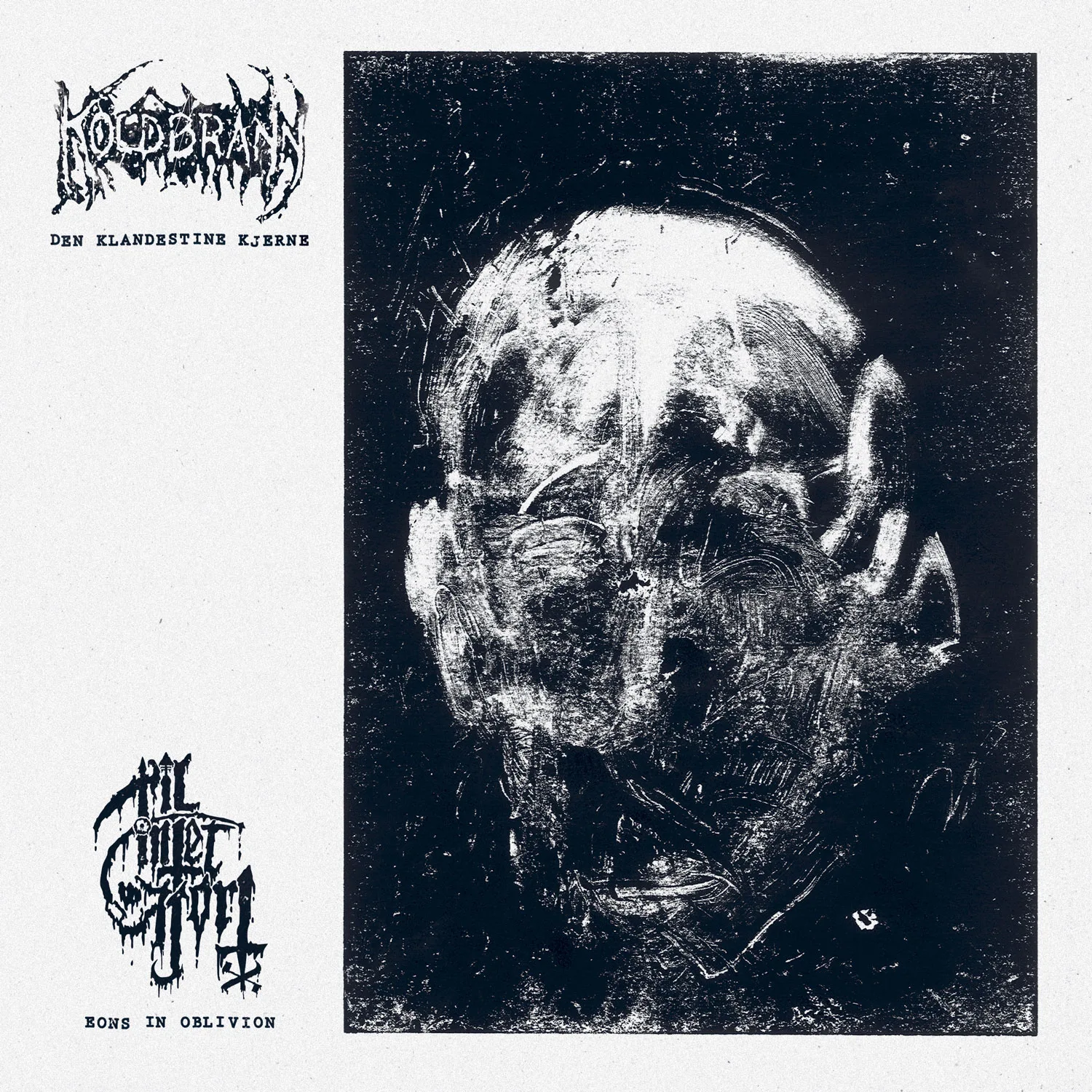 KOLDBRANN AND TILINTETGJORT ANNOUNCE SPLIT 7” SINGLE Dark Essence Records KOLDBRANN AND TILINTETGJORT ANNOUNCE SPLIT 7” SINGLE